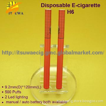 500 Puffs Disposable E-cigarette H6 with diamond cap